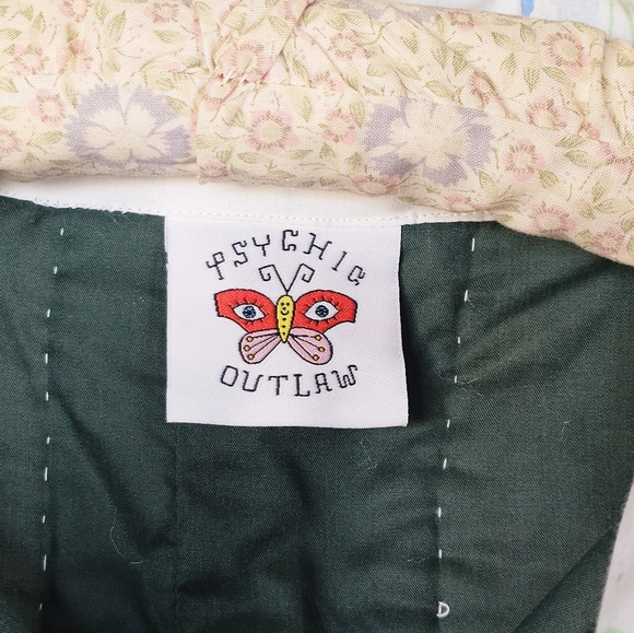 Psychic Outlaw Handmade Colorful Patchwork Pullover - Picture 9 of 10